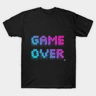 Game Over - Text T-Shirt